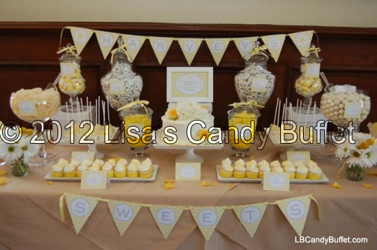 candy buffet